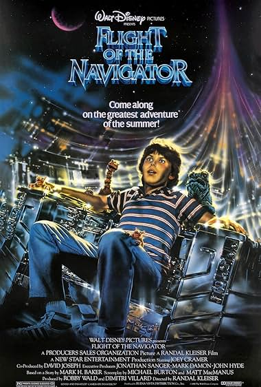 Flight of the Navigator poster
